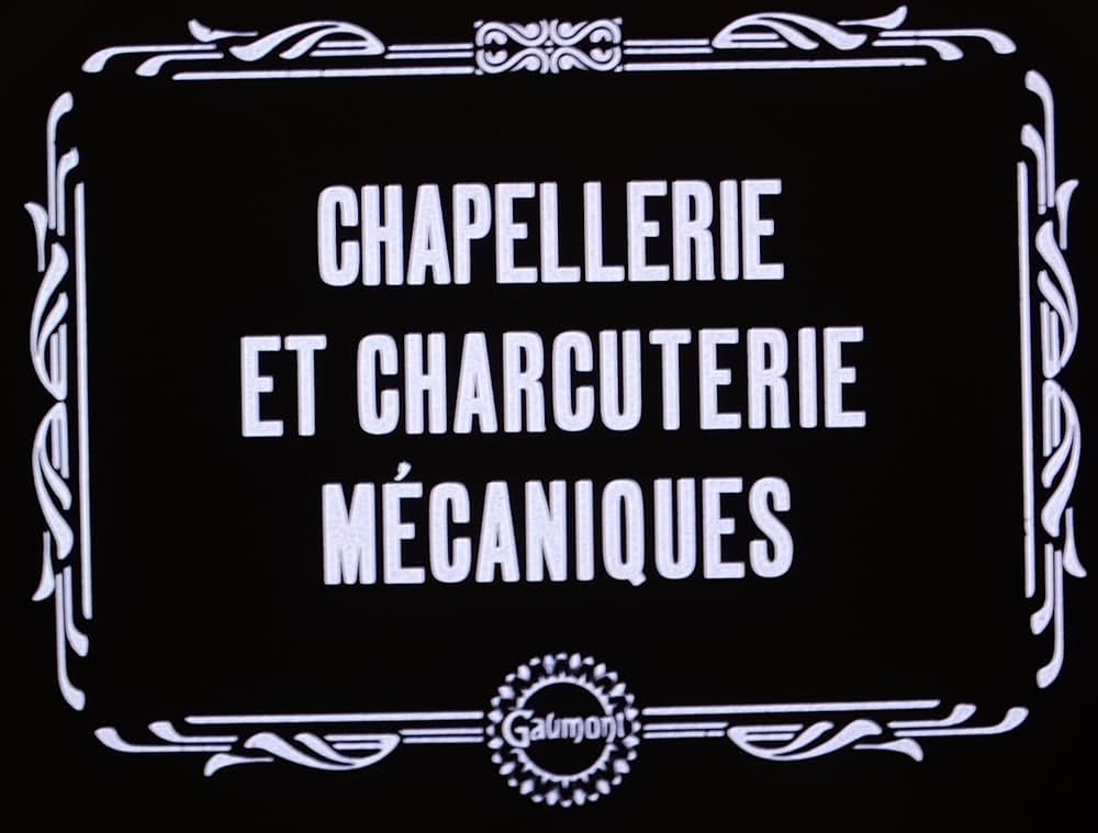 全自動の帽子屋兼肉屋の写真