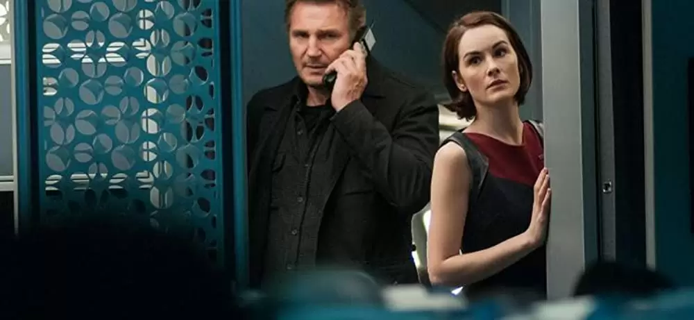 「フライト・ゲーム」リーアム・ニーソン & ミシェル・ドッカリーの画像