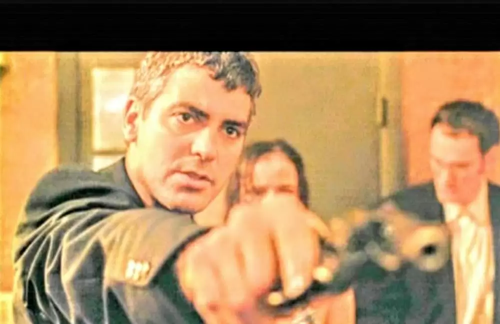 「フロム・ダスク・ティル・ドーン」ジョージ・クルーニー & クエンティン・タランティーノ & ジュリエット・ルイスの画像