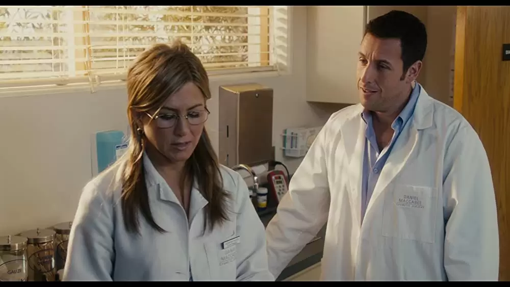 「ウソツキは結婚のはじまり」ジェニファー・アニストン & アダム・サンドラーの画像