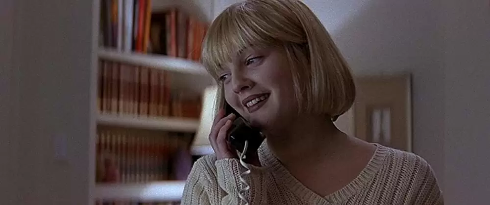 「スクリーム」ドリュー・バリモアの画像