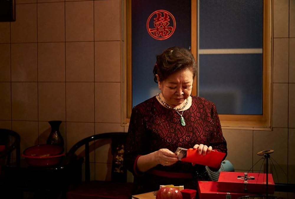 紅い封筒の写真