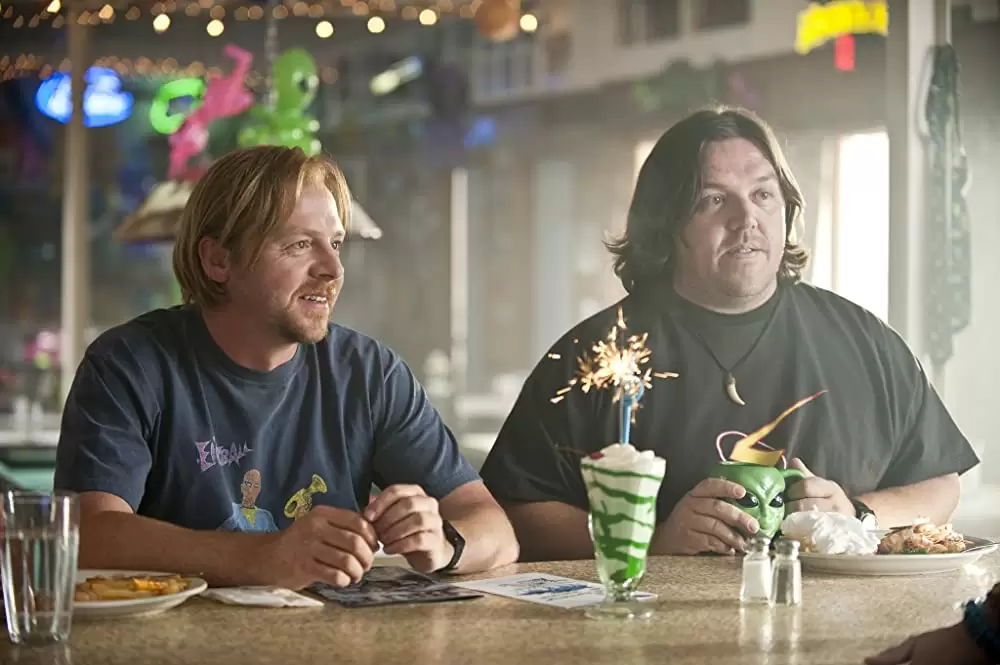 「宇宙人ポール」ニック・フロスト & サイモン・ペッグの画像