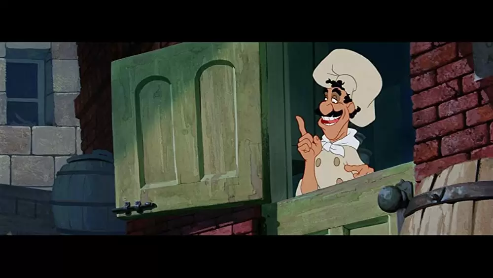 「わんわん物語」ビル・トムスンの画像