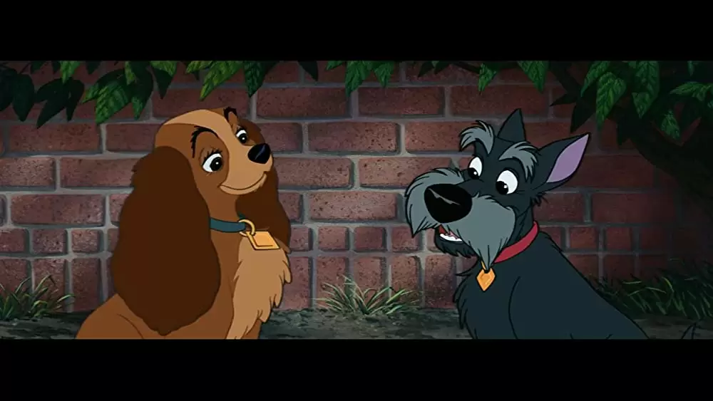 「わんわん物語」Barbara Luddy & ビル・トムスンの画像