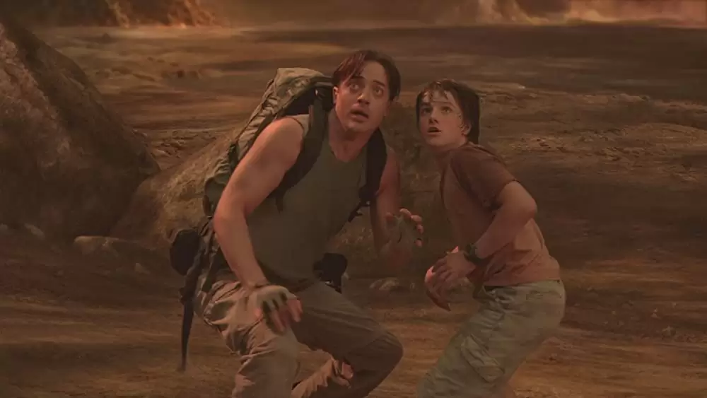 「センター・オブ・ジ・アース」ブレンダン・フレイザー & ジョシュ・ハッチャーソンの画像