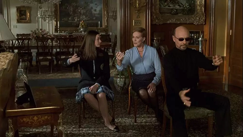 「プリティ・プリンセス」ジュリー・アンドリュース & ヘクター・エリゾンド & アン・ハサウェイの画像