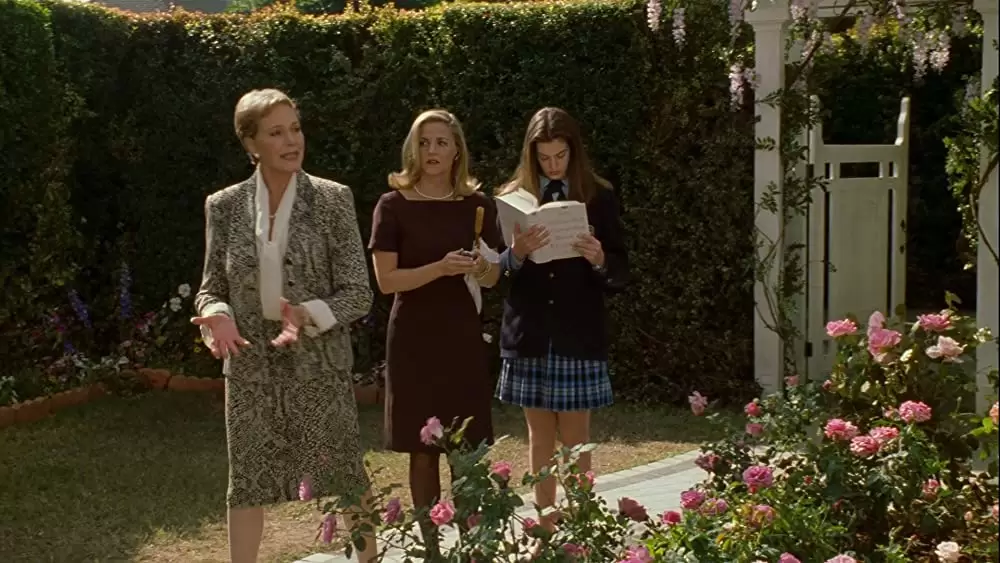 「プリティ・プリンセス」ジュリー・アンドリュース & アン・ハサウェイ & キャスリーン・マーシャルの画像