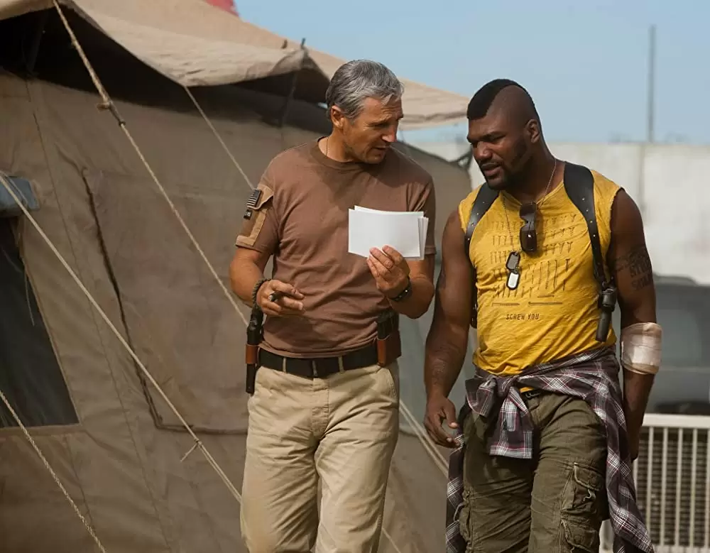 「特攻野郎Aチーム THE MOVIE」リーアム・ニーソン & クイントン・“ランペイジ”・ジャクソンの画像