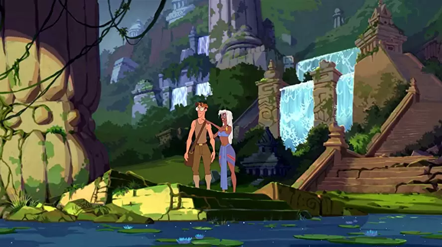 「アトランティス／失われた帝国」マイケル・J・フォックス & クリー・サマーの画像