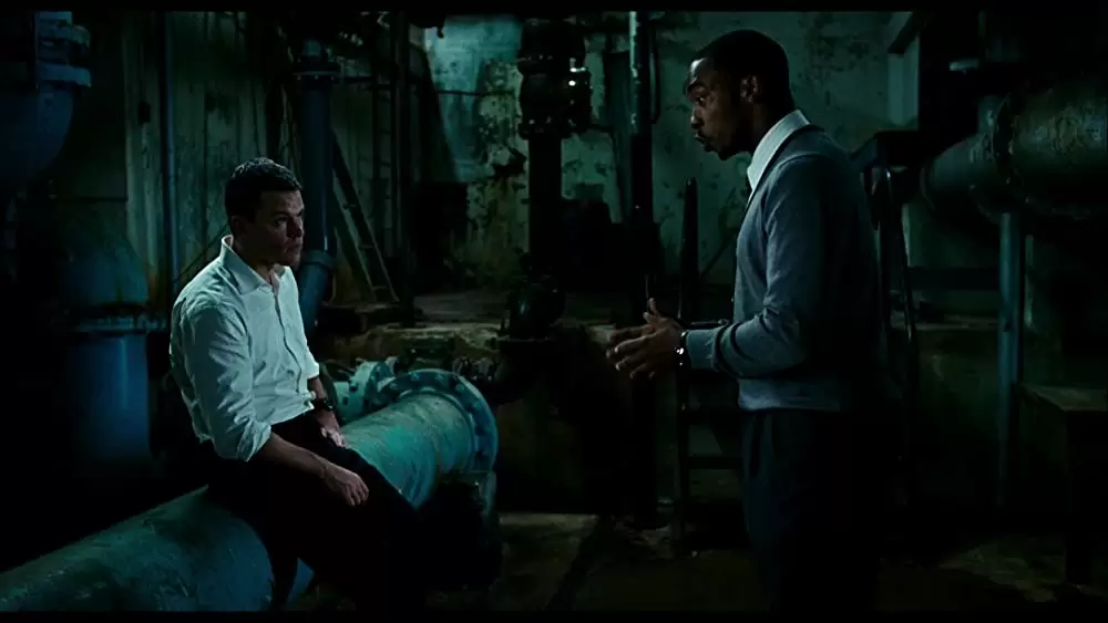 「アジャストメント」マット・デイモン & アンソニー・マッキーの画像