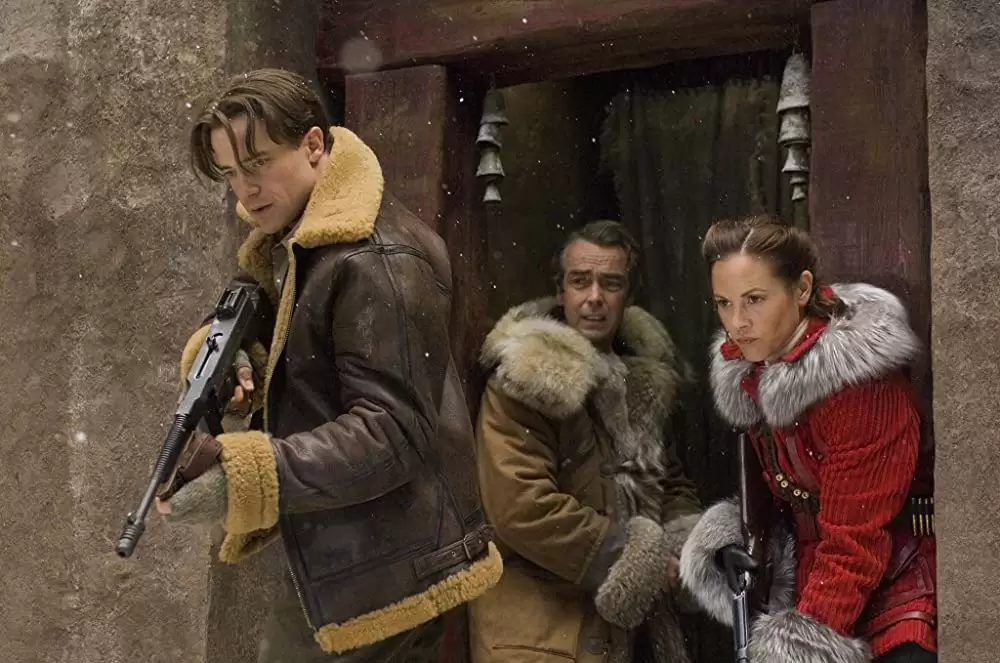 「ハムナプトラ３ 呪われた皇帝の秘宝」ブレンダン・フレイザー & ジョン・ハナー & マリア・ベロの画像