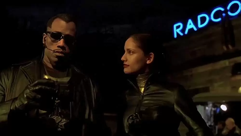 「ブレイド2」ウェズリー・スナイプス & レオノア・バレラの画像