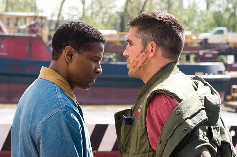 「デジャヴ」デンゼル・ワシントン & ジム・カビーゼルの画像