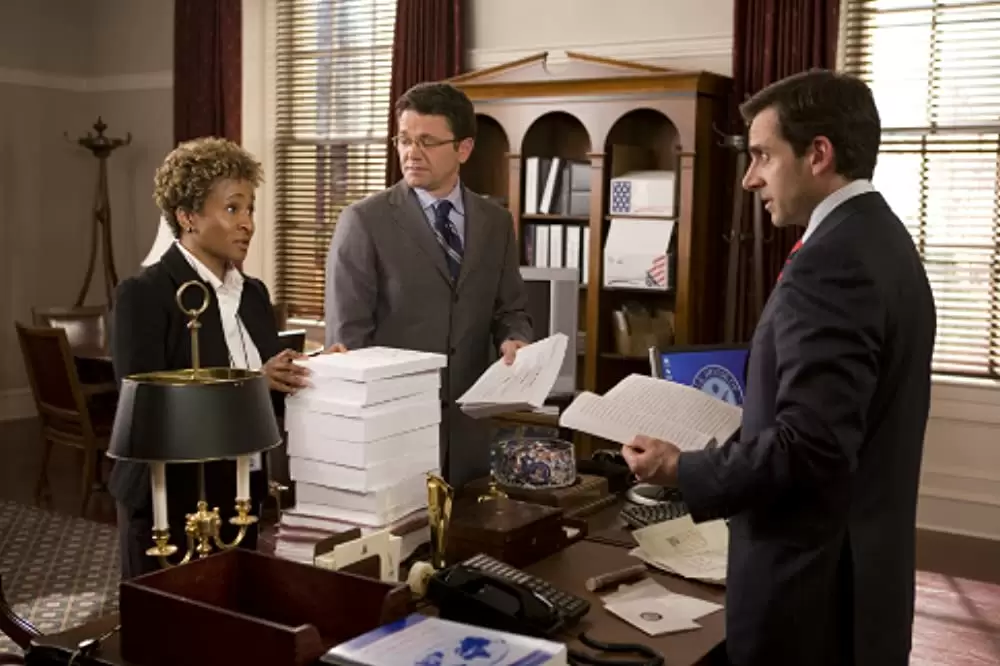 「エバン・オールマイティ」スティーブ・カレル & ジョン・マイケル・ヒギンズ & ワンダ・サイクスの画像