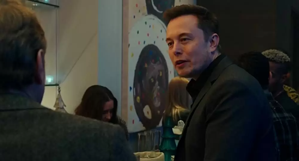 「ウェディング・バトル アウトな男たち」イーロン・マスクの画像