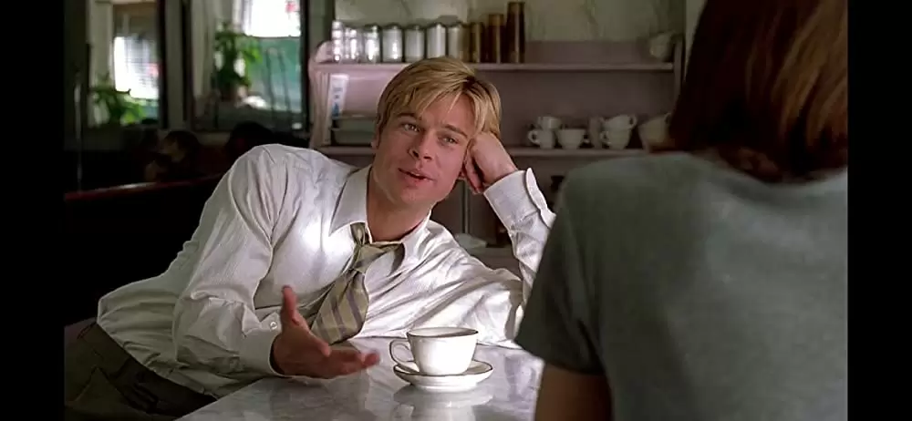 「ジョー・ブラックをよろしく」ブラッド・ピット & クレア・フォーラニの画像