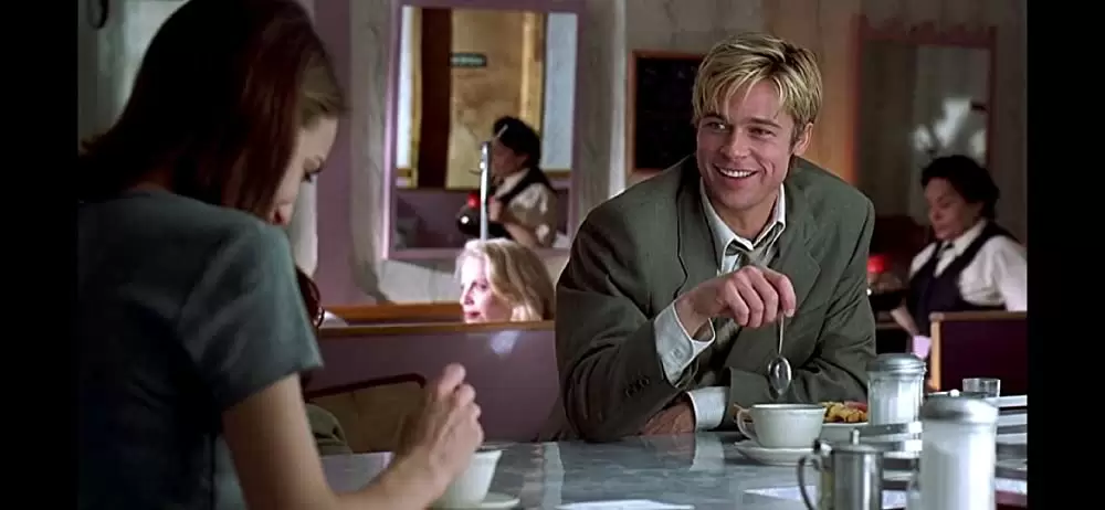 「ジョー・ブラックをよろしく」ブラッド・ピット & クレア・フォーラニの画像