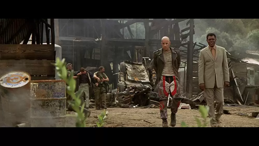 「トリプルX」サミュエル・L・ジャクソン & ビン・ディーゼルの画像