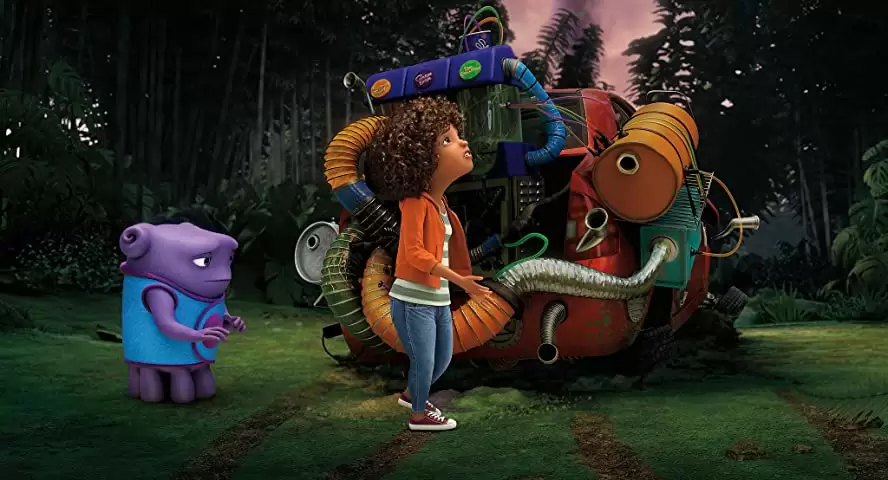 「ホーム 宇宙人ブーヴのゆかいな大冒険」ジム・パーソンズ & リアーナの画像