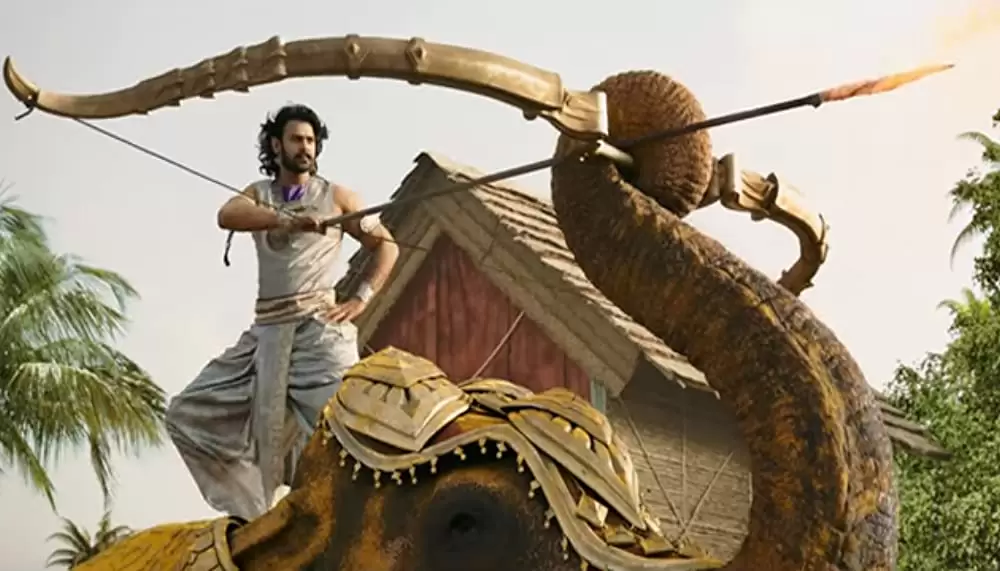 「バーフバリ 王の凱旋 ≪完全版【オリジナル・テルグ語版】≫」プラバース & ラーナー・ダッグバーティの画像