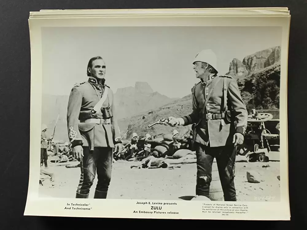 「ズール戦争」マイケル・ケイン & スタンリー・ベイカーの画像