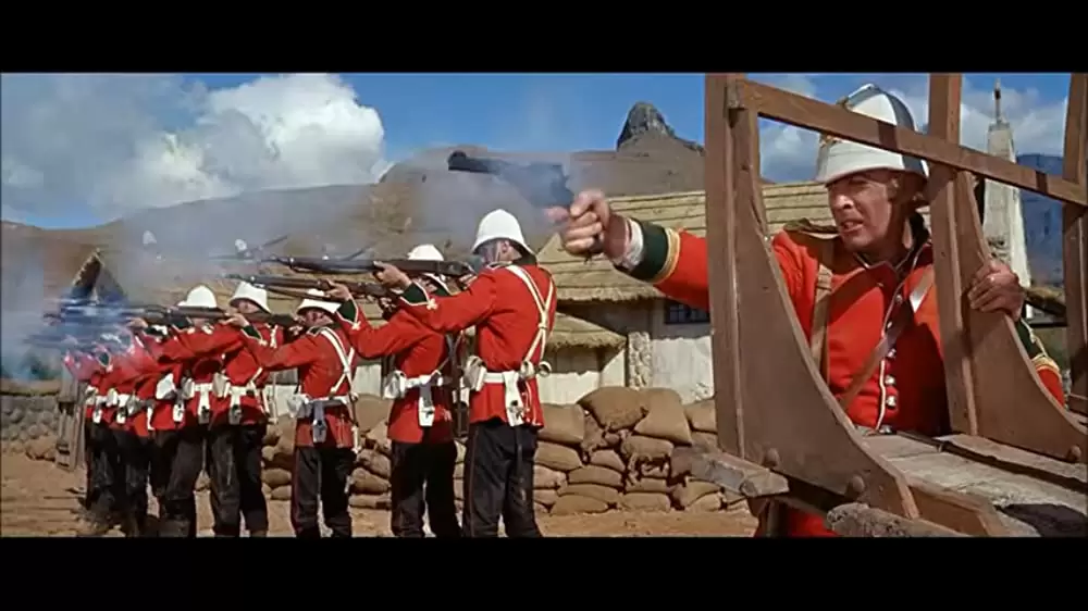 「ズール戦争」マイケル・ケインの画像