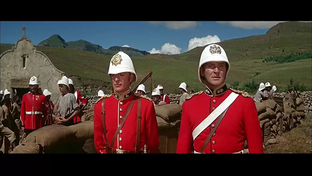 「ズール戦争」マイケル・ケイン & スタンリー・ベイカーの画像