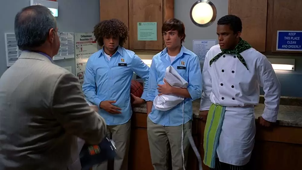 「ハイスクール・ミュージカル2」コービン・ブルー & Chris Warren & ザック・エフロンの画像