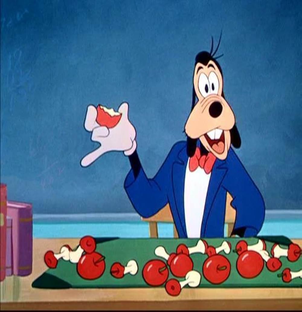 グーフィーの先生はお人好しの画像