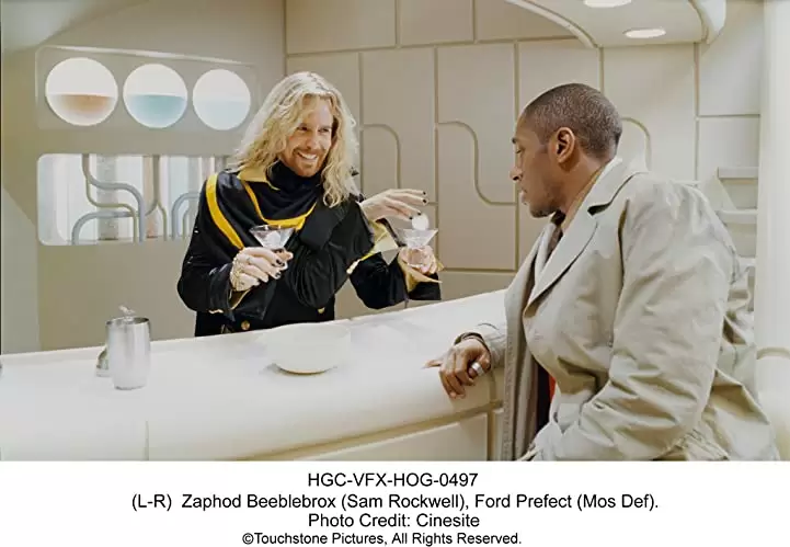 「銀河ヒッチハイク・ガイド」サム・ロックウェル & Yasiin Beyの画像