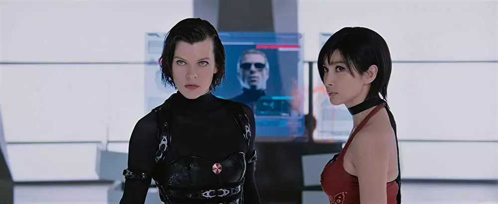 「バイオハザードV リトリビューション」ミラ・ジョボビッチ & リー・ビンビンの画像