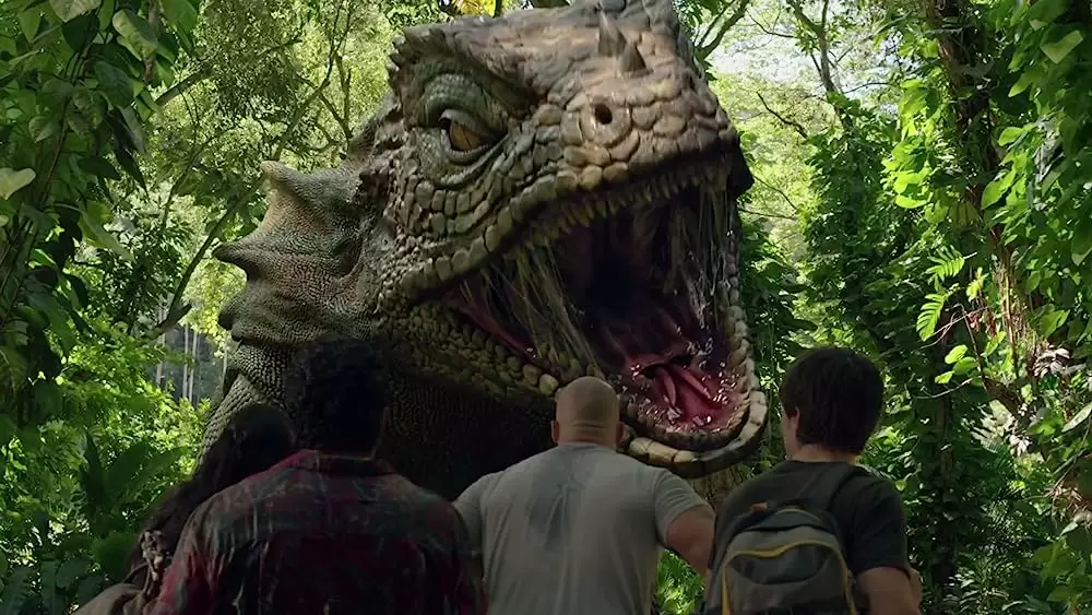 「センター・オブ・ジ・アース2 神秘の島」ルイス・ガスマン & ドウェイン・ジョンソン & バネッサ・ハジェンズ & ジョシュ・ハッチャーソンの画像