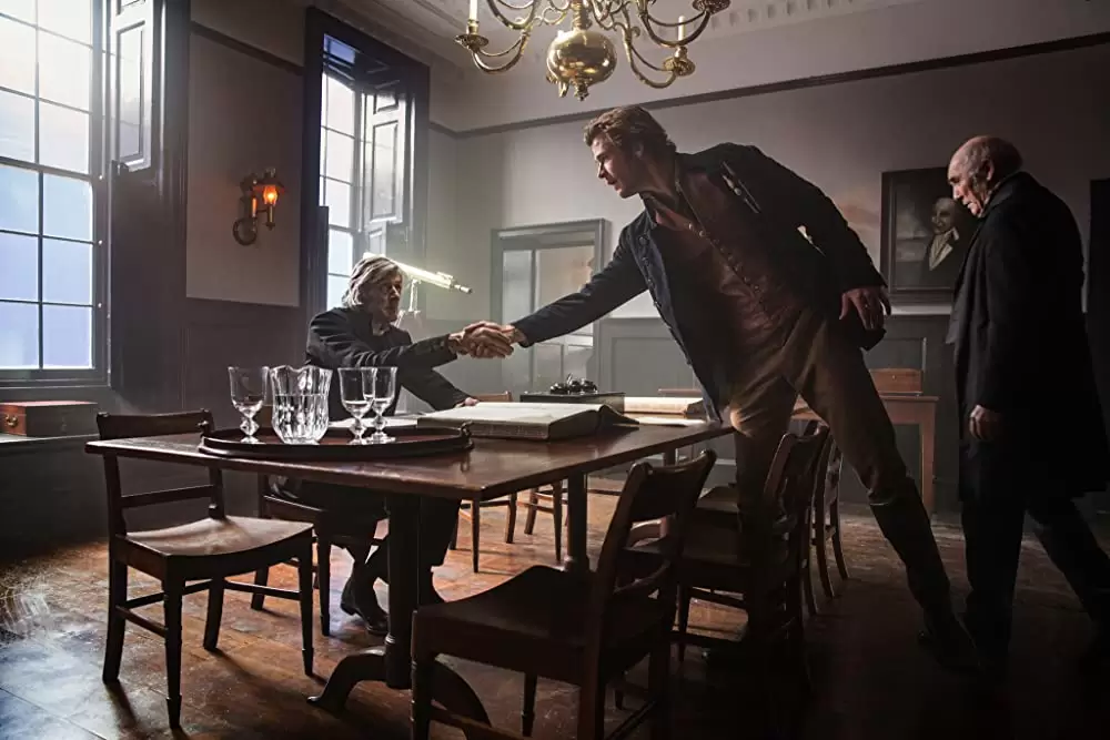 「白鯨との闘い」リチャード・ブレマー & ドナルド・サムター & クリス・ヘムズワースの画像