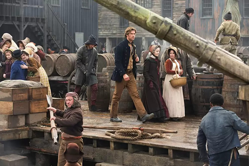 「白鯨との闘い」クリス・ヘムズワースの画像