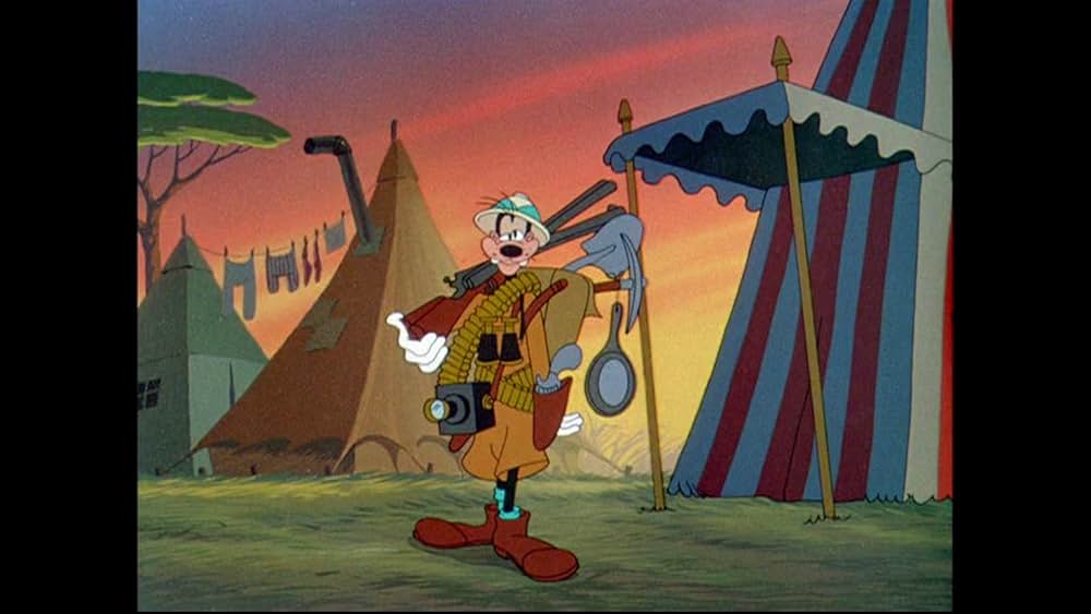 グーフィーの猛獣狩りの写真