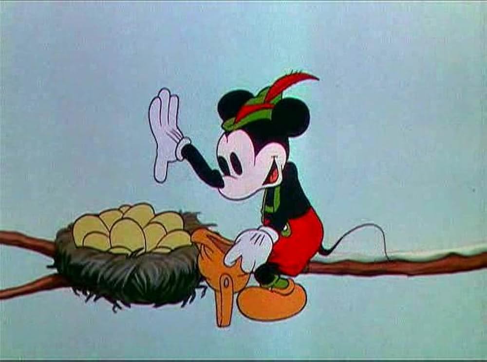 ミッキーの山登りの画像