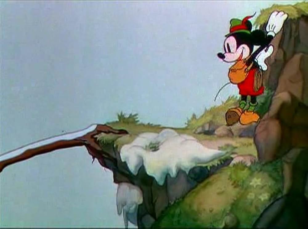 ミッキーの山登りの画像