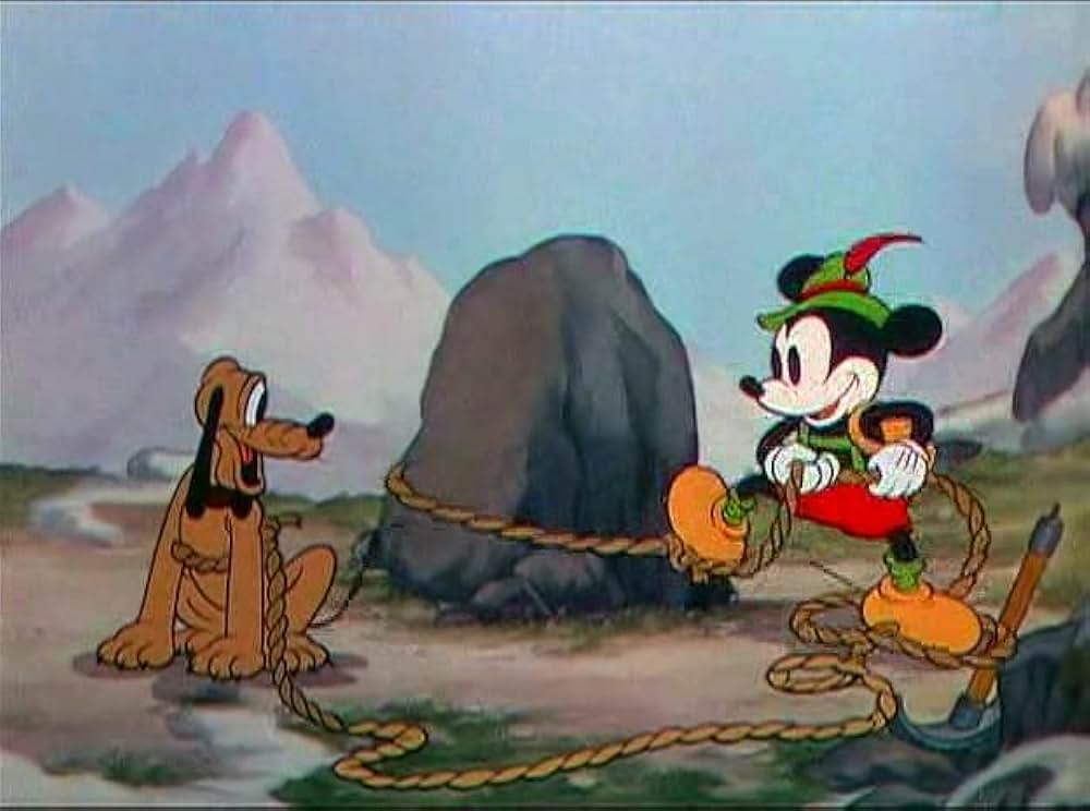ミッキーの山登りの画像