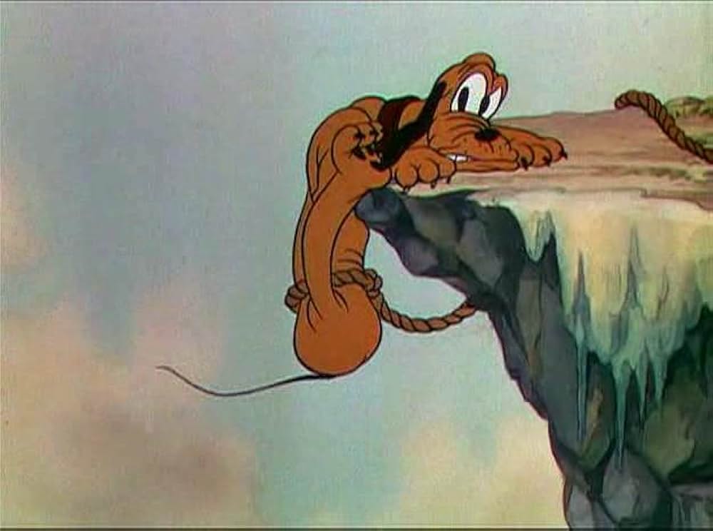 ミッキーの山登りの画像