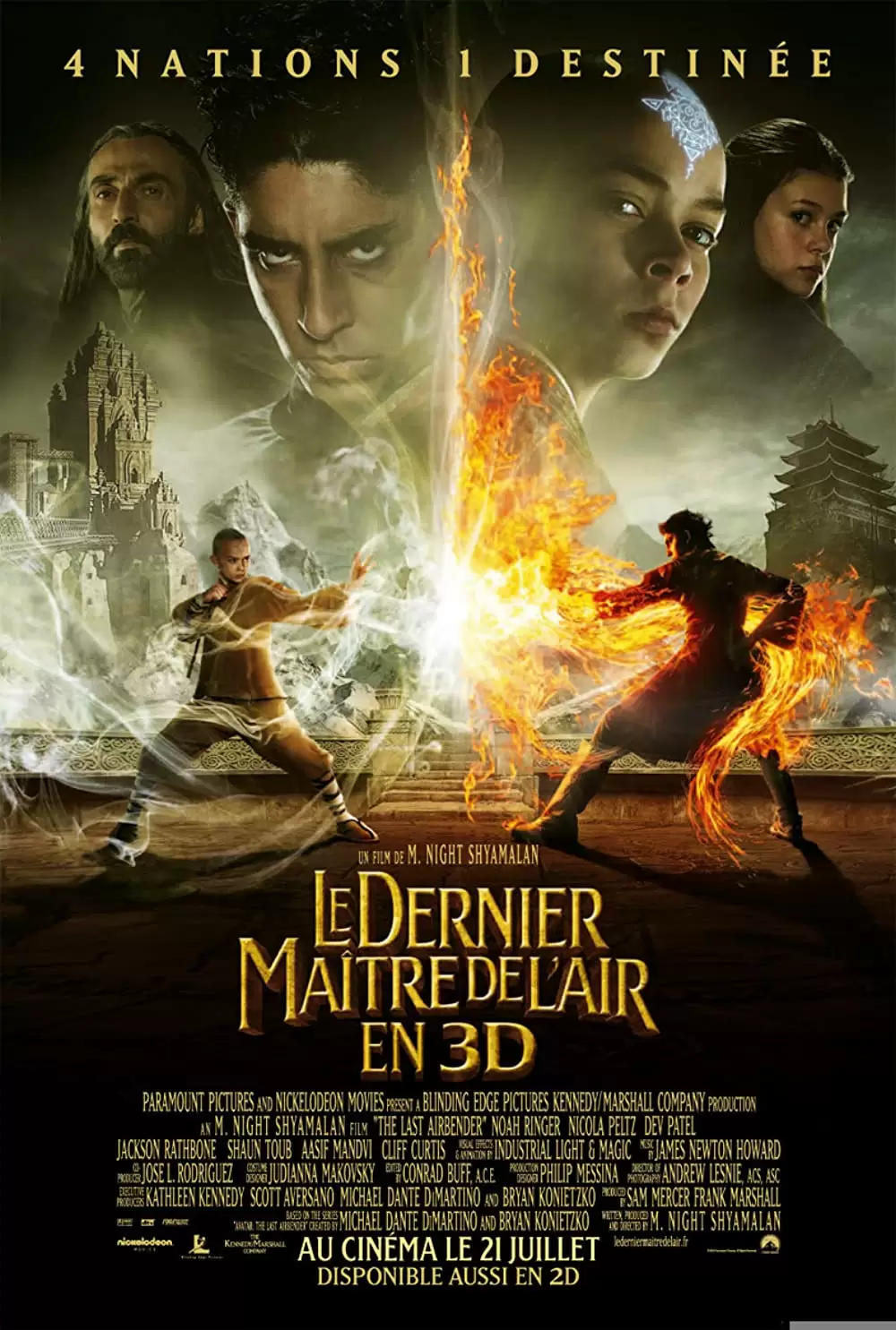 「エアベンダー」ショーン・トーブ & デブ・パテル & ニコラ・ペルツ & ノア・リンガーの画像