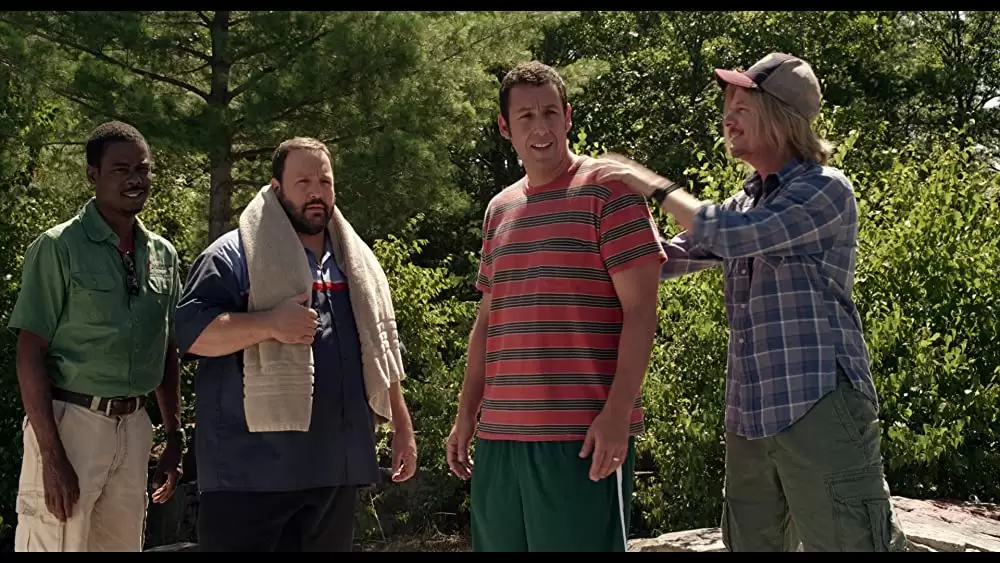 「アダルトボーイズ遊遊白書」アダム・サンドラー & クリス・ロック & デビッド・スペード & ケビン・ジェームズの画像