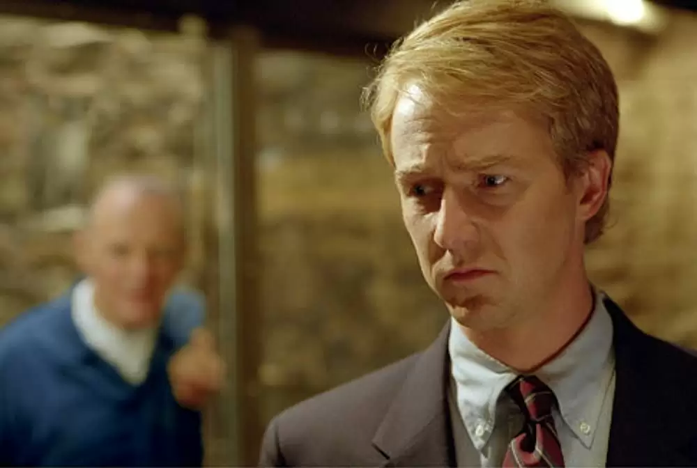 「レッド・ドラゴン」アンソニー・ホプキンス & エドワード・ノートンの画像