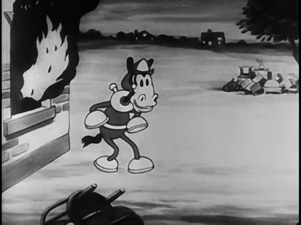 ミッキーの消防夫の画像