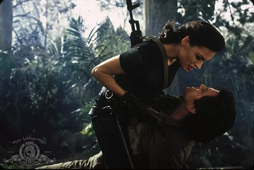 「007／ゴールデンアイ」ピアース・ブロスナン & ファムケ・ヤンセン & ロビー・コルトレーンの画像