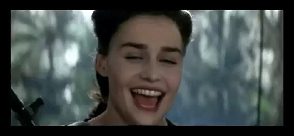 「007／ゴールデンアイ」ファムケ・ヤンセン & ロビー・コルトレーンの画像