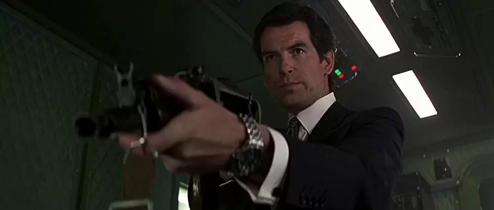 「007／ゴールデンアイ」ピアース・ブロスナン & ロビー・コルトレーンの画像