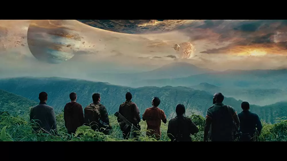 「プレデターズ」ダニー・トレホ & エイドリアン・ブロディ & アリシー・ブラガ & ウォルトン・ゴギンズ & トファー・グレイス & オレッグ・タクタロフ & マハーシャラ・アリ & ルイ・オザワの画像