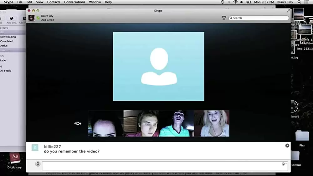 「アンフレンデッド」レニー・オルステッド & シェリー・ヘニッヒ & Will Peltz & モーゼス・ストームの画像