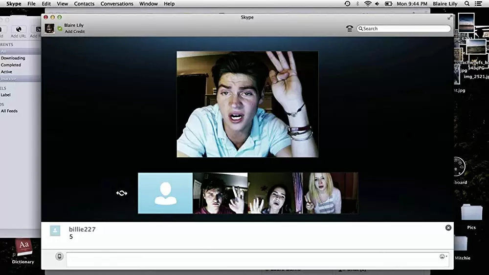 「アンフレンデッド」レニー・オルステッド & シェリー・ヘニッヒ & Will Peltz & モーゼス・ストームの画像